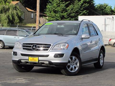 2007 Mercedes-Benz M-Class for sale at AK Motors in Tacoma WA