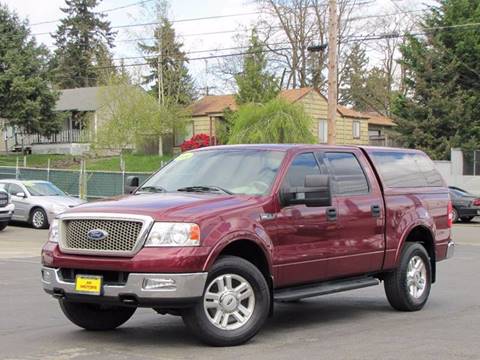 2004 Ford F-150 for sale at AK Motors in Tacoma WA