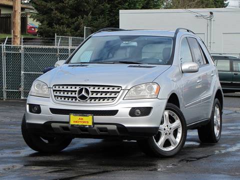 2006 Mercedes-Benz M-Class for sale at AK Motors in Tacoma WA