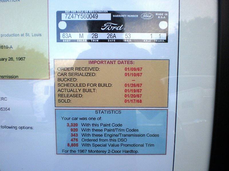 1967 Mercury Monterey
