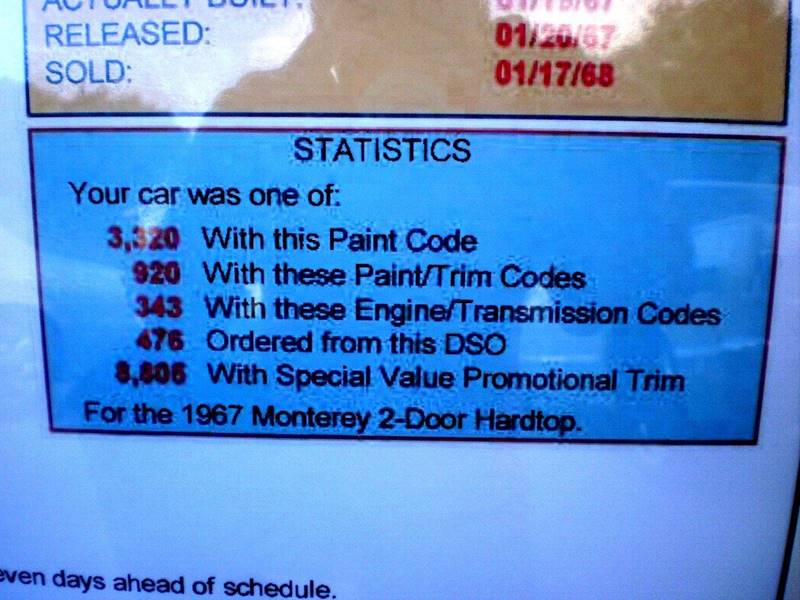 1967 Mercury Monterey