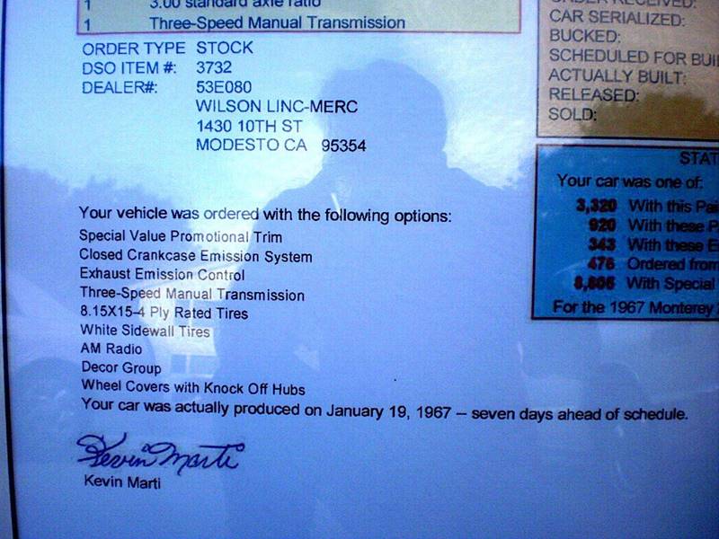 1967 Mercury Monterey
