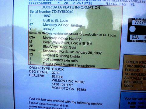 1967 Mercury Monterey