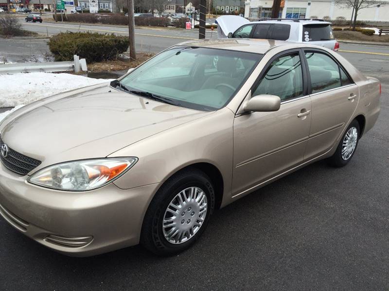 2002 Toyota Camry for sale at BORGES AUTO CENTER, INC. in Taunton MA