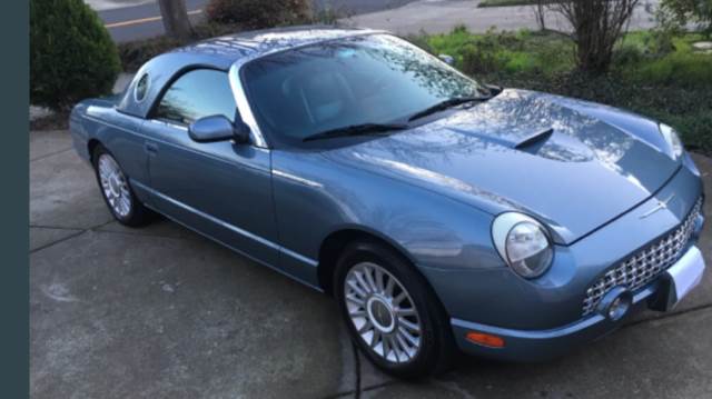 2005 Ford Thunderbird for sale at BORGES AUTO CENTER, INC. in Taunton MA