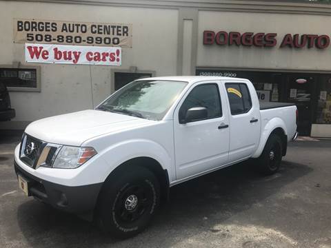 2012 Nissan Frontier for sale at BORGES AUTO CENTER, INC. in Taunton MA