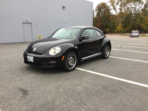 2012 Volkswagen Beetle for sale at BORGES AUTO CENTER, INC. in Taunton MA