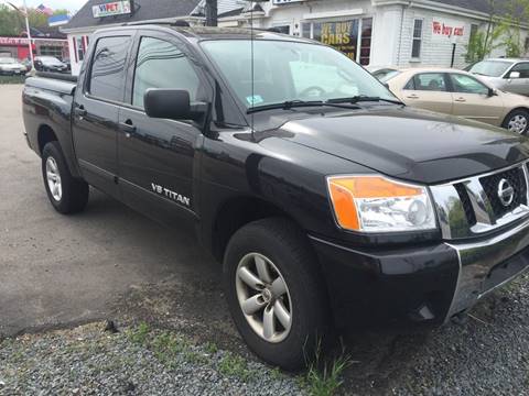 2012 Nissan Titan for sale at BORGES AUTO CENTER, INC. in Taunton MA