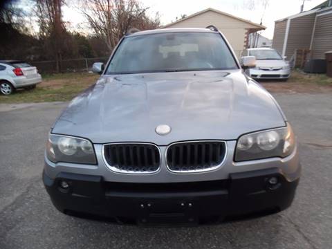 2004 BMW X3 for sale at EMPIRE AUTOS in Greensboro NC