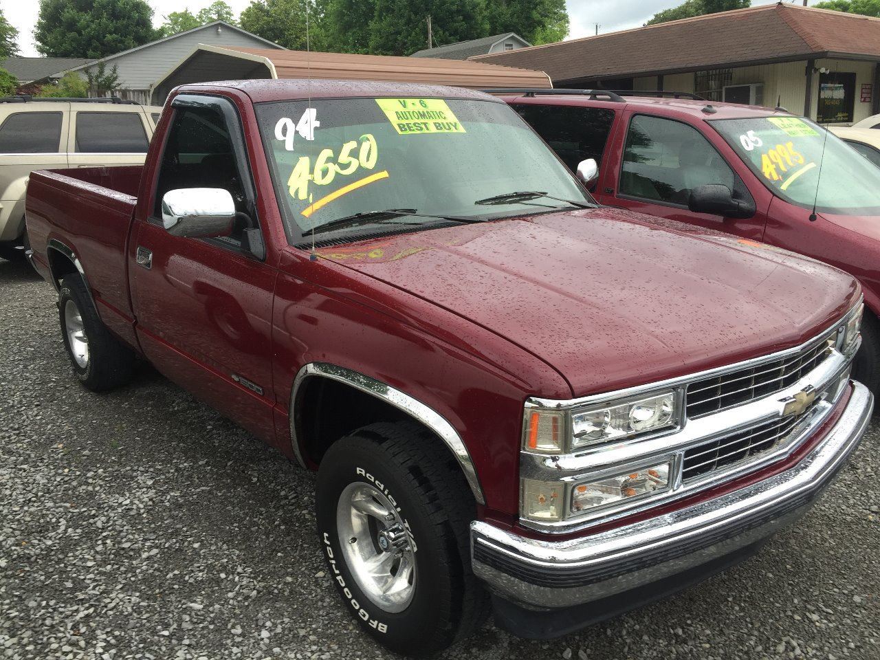 1994 Chevrolet C/K 1500 Series 2dr C1500 Cheyenne Standard Cab SB In ...