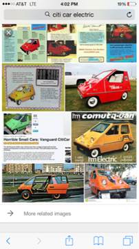 1976 Electric car City car