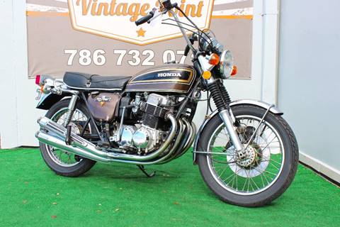 1973 Honda CB750 for sale at Vintage Point Corp in Miami FL
