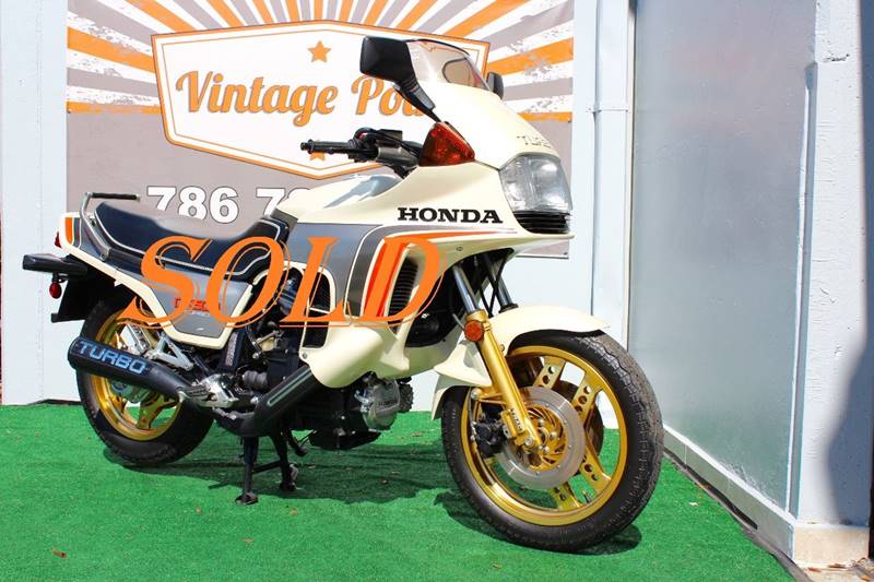 1982 Honda CX500 TURBO for sale at Vintage Point Corp in Miami FL