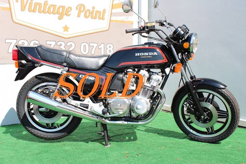 1980 Honda CB750F SUPERSPORT for sale at Vintage Point Corp in Miami FL