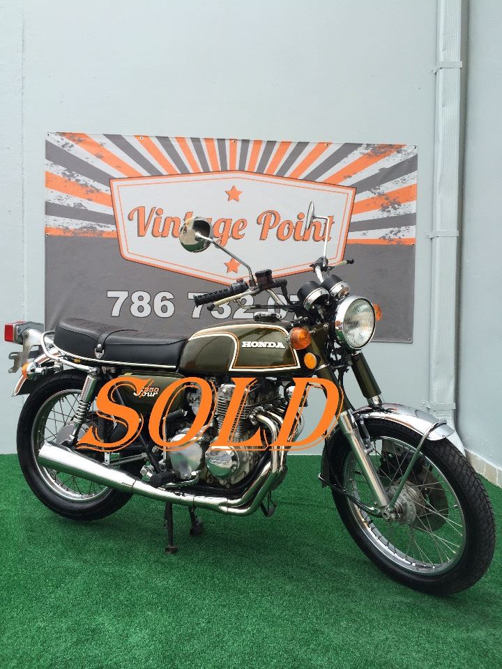 1973 Honda CB350F for sale at Vintage Point Corp in Miami FL