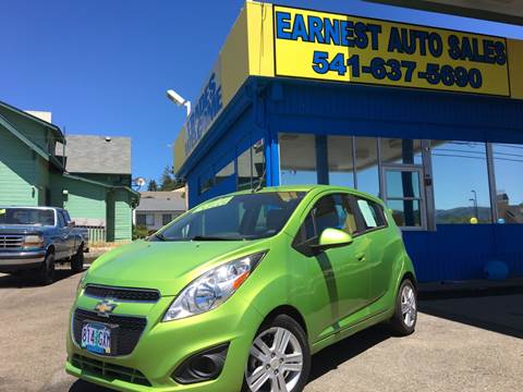 2014 Chevrolet Spark for sale at Earnest Auto Sales in Roseburg OR