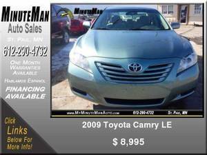 2009 Toyota Camry for sale at Minuteman Auto Sales in Saint Paul MN