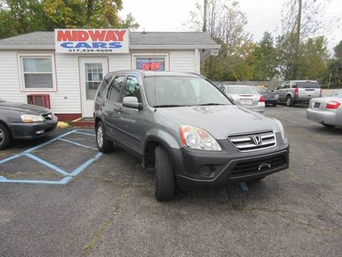 2006 Honda CR-V for sale at Midway Cars LLC in Indianapolis IN