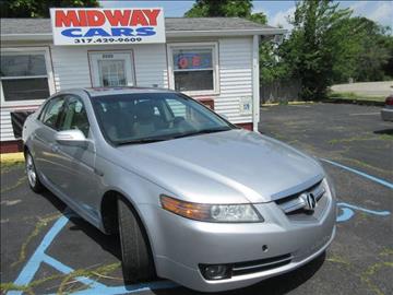 2007 Acura TL for sale at Midway Cars LLC in Indianapolis IN