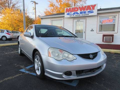 2002 Acura RSX for sale at Midway Cars LLC in Indianapolis IN