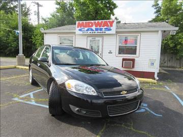 2008 Chevrolet Impala for sale at Midway Cars LLC in Indianapolis IN