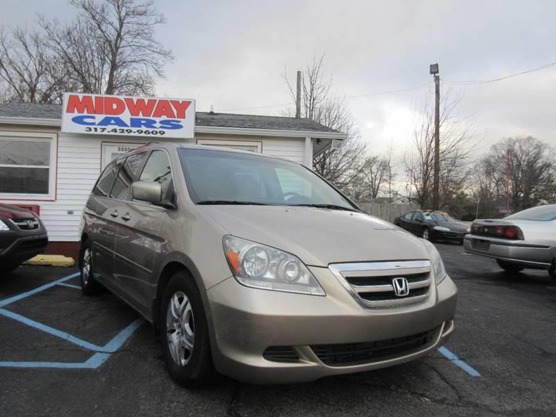 2005 Honda Odyssey for sale at Midway Cars LLC in Indianapolis IN