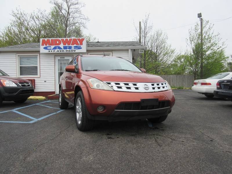 2004 Nissan Murano for sale at Midway Cars LLC in Indianapolis IN