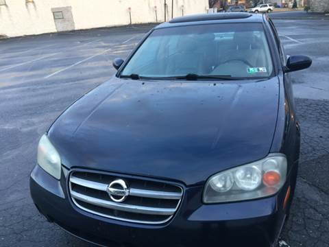2002 Nissan Maxima for sale at B. A. Autos Inc. in Allentown PA
