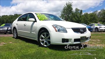 2007 Nissan Maxima for sale at Seven X Motors inc. in Mongaup Valley NY