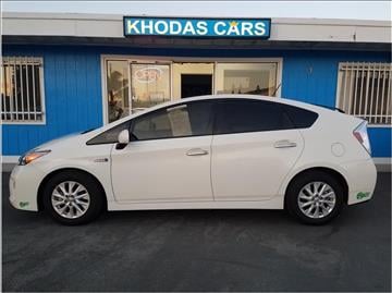 2012 Toyota Prius Plug-in Hybrid for sale at Khodas Cars in Gilroy CA