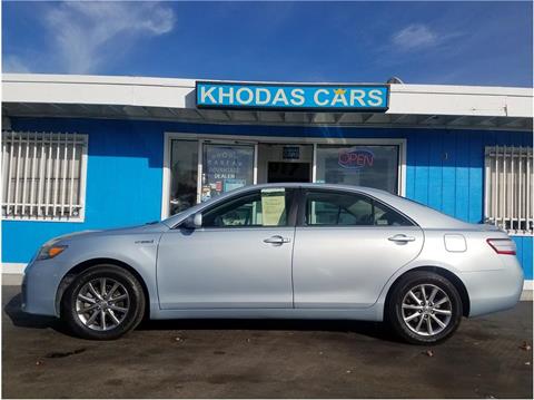 2010 Toyota Camry Hybrid for sale at Khodas Cars in Gilroy CA