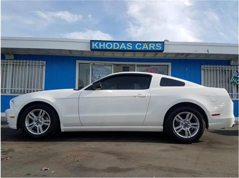 2013 Ford Mustang for sale at Khodas Cars in Gilroy CA