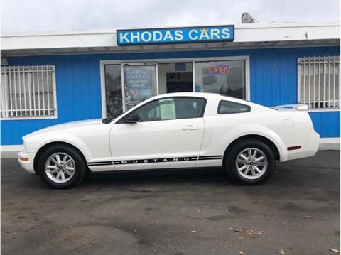 2006 Ford Mustang for sale at Khodas Cars in Gilroy CA