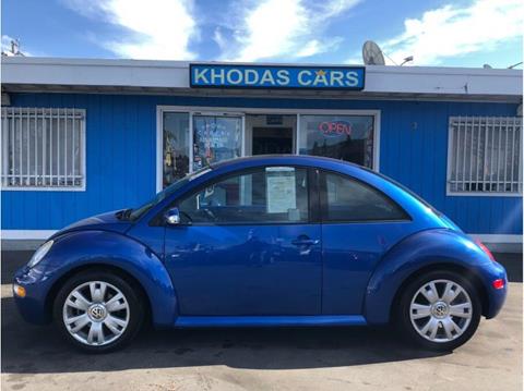 2003 Volkswagen New Beetle for sale at Khodas Cars in Gilroy CA