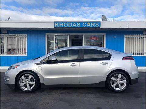 2013 Chevrolet Volt for sale at Khodas Cars in Gilroy CA