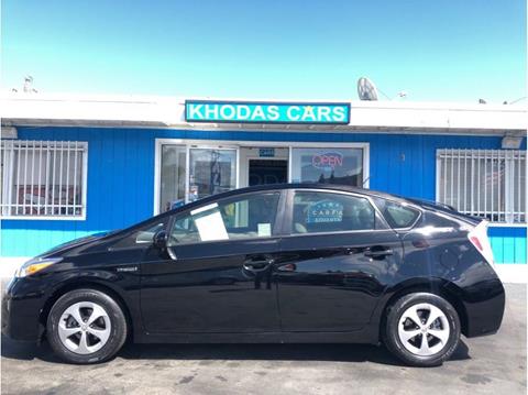 2015 Toyota Prius for sale at Khodas Cars in Gilroy CA