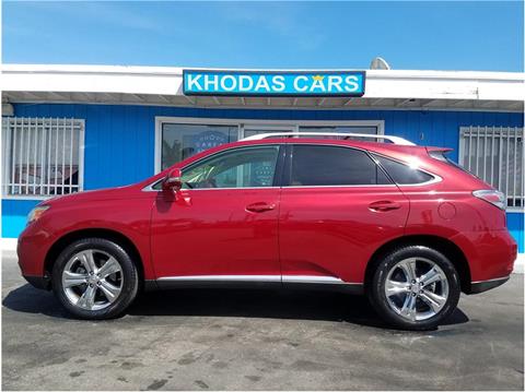 2010 Lexus RX 350 for sale at Khodas Cars in Gilroy CA