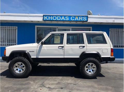 1996 Jeep Cherokee for sale at Khodas Cars in Gilroy CA