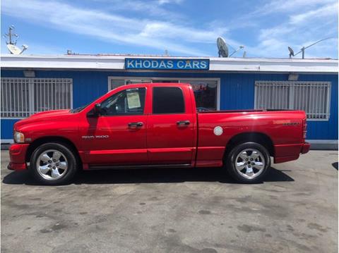 2004 Dodge Ram Pickup 1500 for sale at Khodas Cars in Gilroy CA