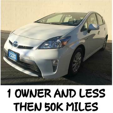 2013 Toyota Prius Plug-in Hybrid for sale at Khodas Cars in Gilroy CA