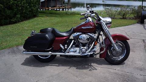 2005 HD ROAD KING for sale at CARPORT SALES AND  LEASING in Oviedo FL