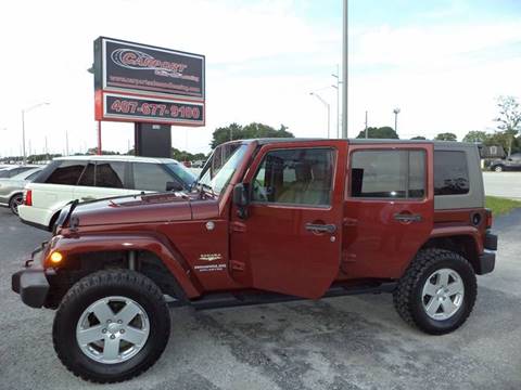 2007 Jeep Wrangler Unlimited for sale at CARPORT SALES AND  LEASING in Oviedo FL
