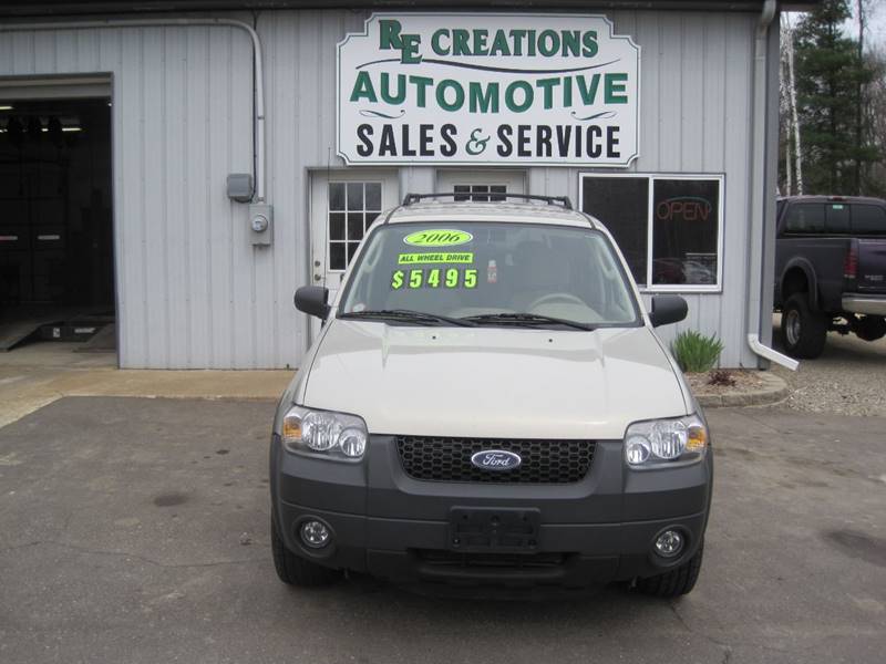 2006 Ford Escape for sale at RE Creations Automotive LLC in Columbiaville MI