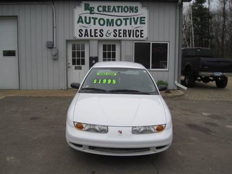 2000 Saturn S-Series for sale at RE Creations in Columbiaville MI