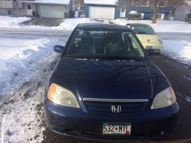 2003 Honda Civic for sale at Time Motor Sales in Minneapolis MN