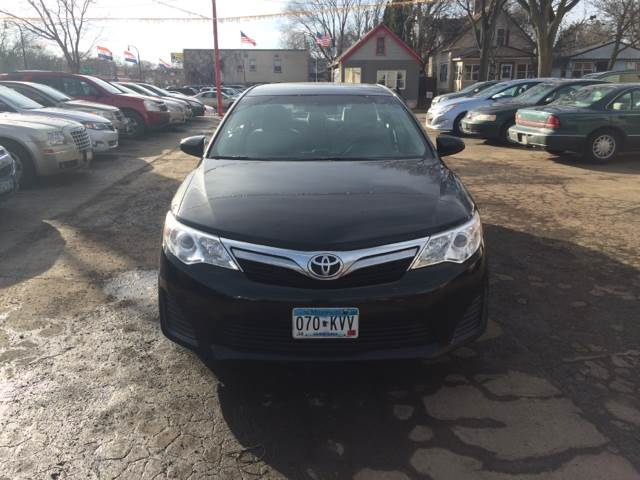 2012 Toyota Camry for sale at Time Motor Sales in Minneapolis MN