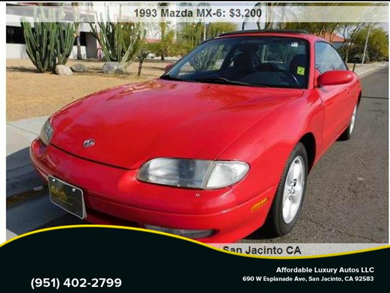 1993 Mazda MX-6 for sale at Affordable Luxury Autos LLC in San Jacinto CA