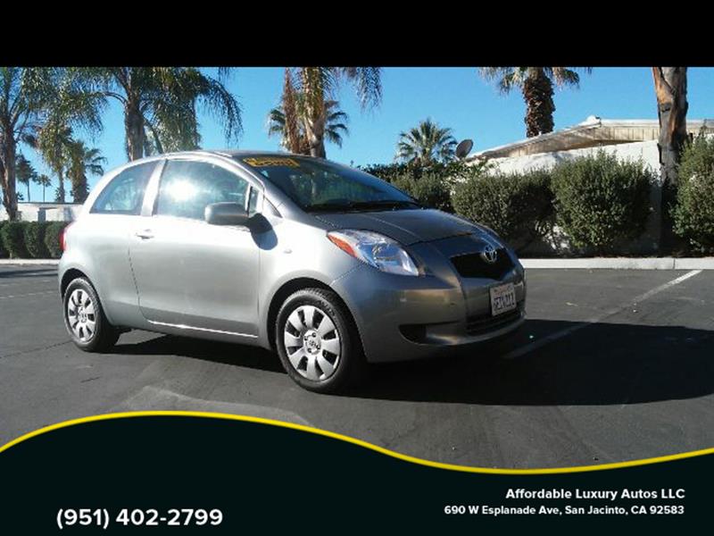 2008 Toyota Yaris for sale at Affordable Luxury Autos LLC in San Jacinto CA