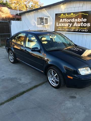 2002 Volkswagen Jetta for sale at Affordable Luxury Autos LLC in San Jacinto CA
