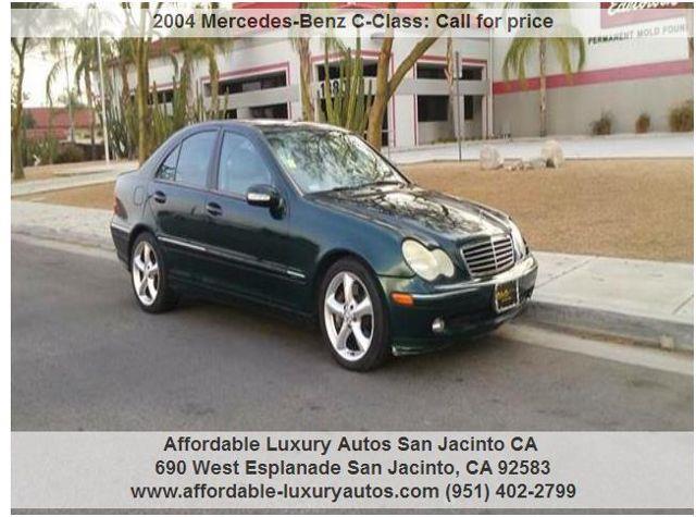 2004 Mercedes-Benz C-Class for sale at Affordable Luxury Autos LLC in San Jacinto CA